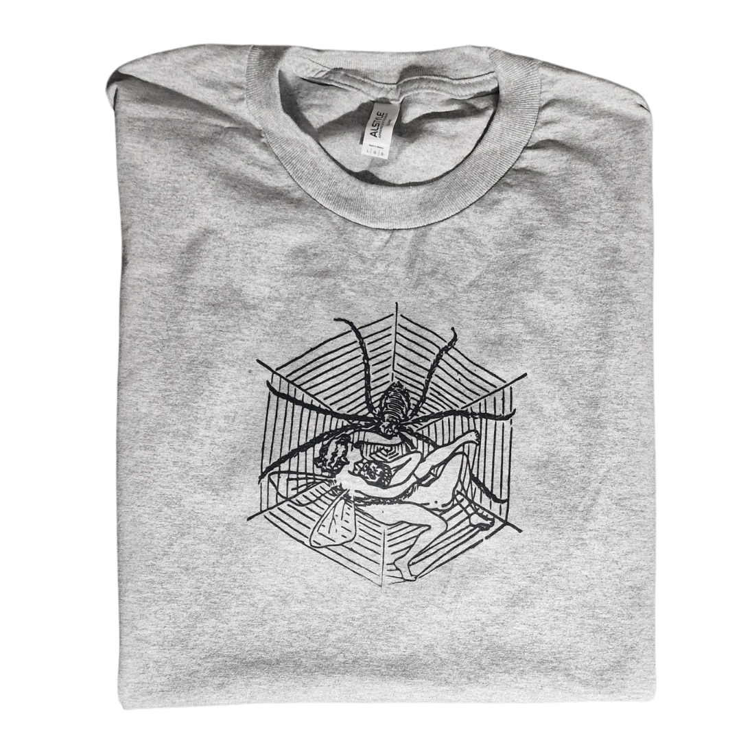Webbed T-Shirt - Grey image 0