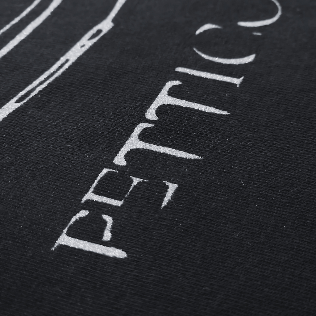 Submerged L/S T-shirt - Faded Black & Reflective Print