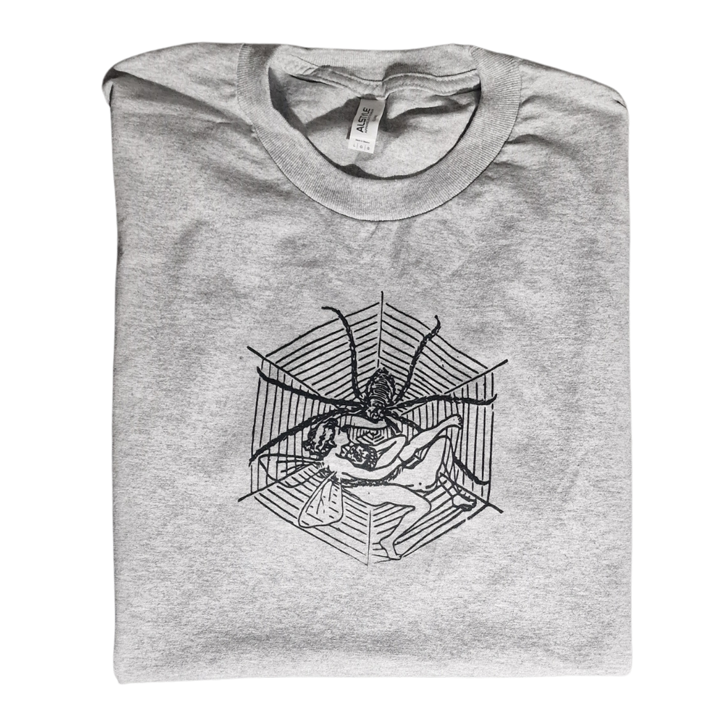 Webbed T-Shirt - Grey image 0