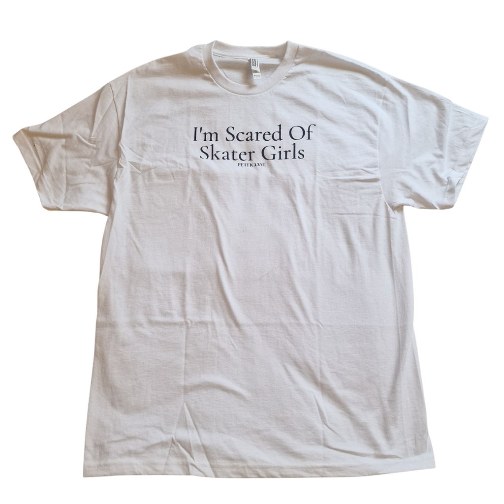 Scared Girls Tee - White